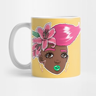 Lily Girl Mug